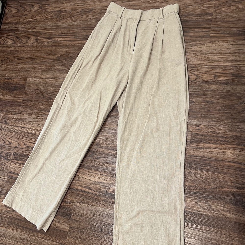 Abercrombie linen trousers